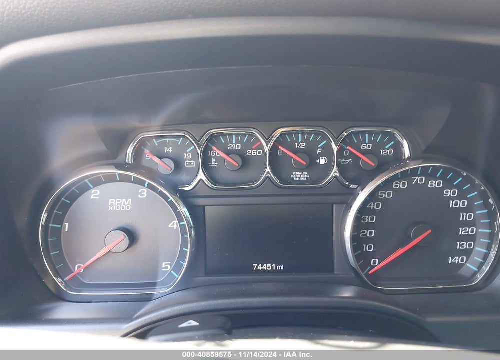 2019 CHEVROLET SILVERADO 2500HD HIGH COUNTRY VIN: 1GC1KUEY3KF207518