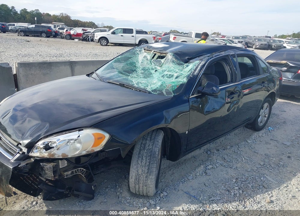 2008 CHEVROLET IMPALA LT VIN: 2G1WT55K281241818
