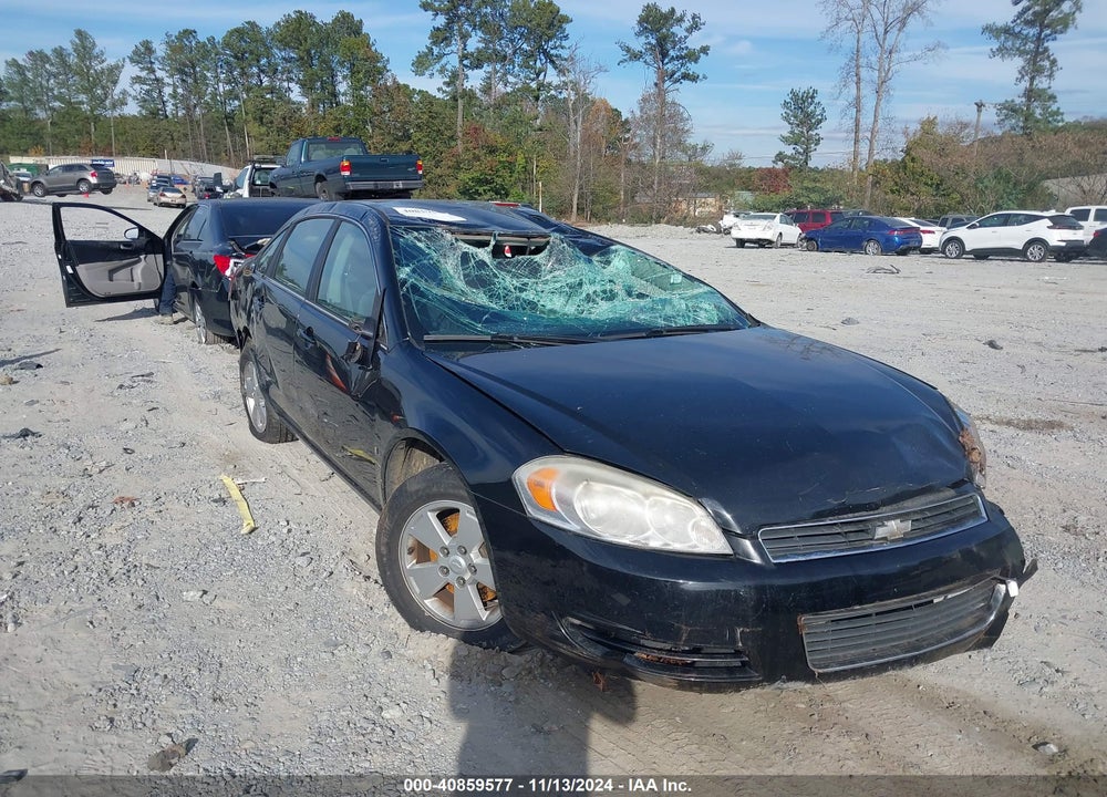 2008 CHEVROLET IMPALA LT VIN: 2G1WT55K281241818