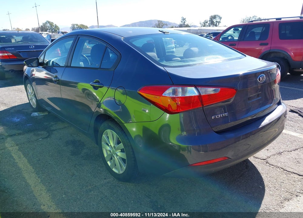 2014 KIA FORTE LX VIN: KNAFX4A66E5219715