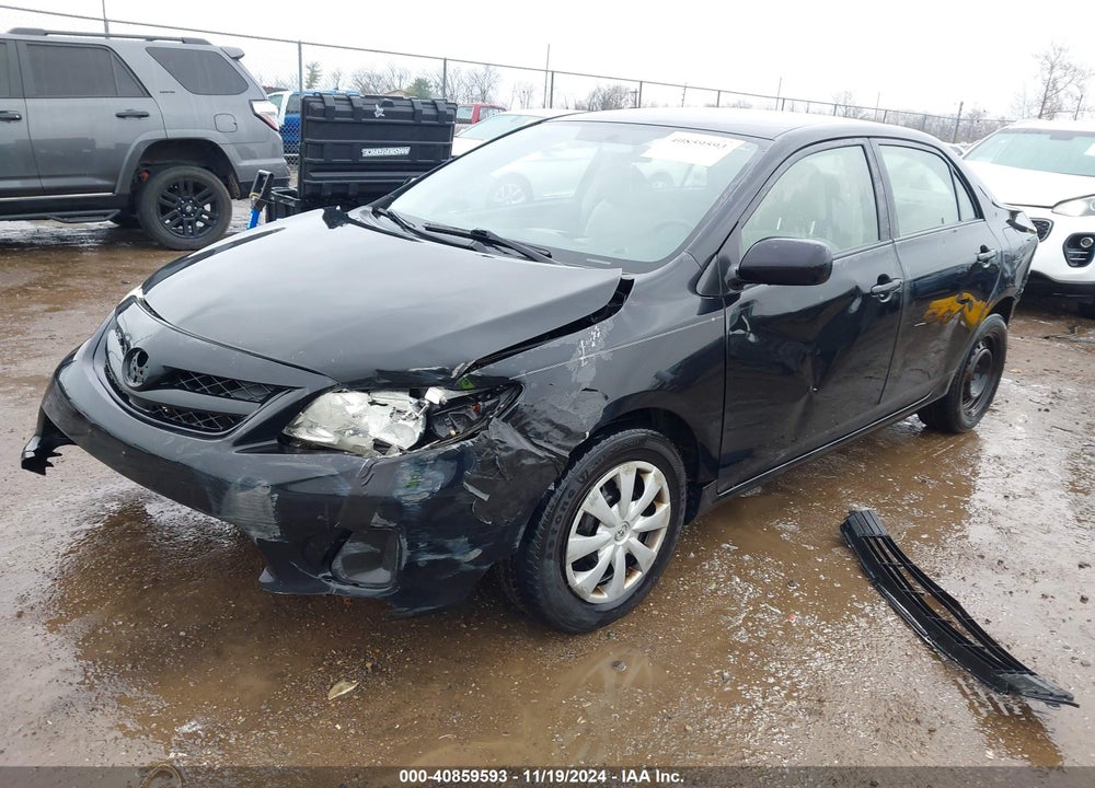 2011 TOYOTA COROLLA LE VIN: JTDBU4EE1B9167961