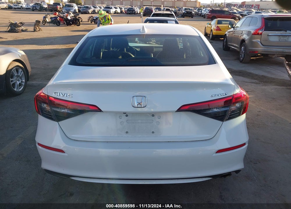 2022 HONDA CIVIC SPORT VIN: 2HGFE2F53NH580066