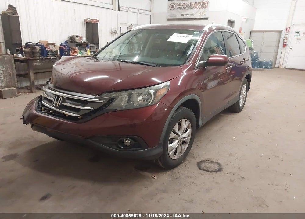 2014 HONDA CR-V EX-L VIN: 5J6RM4H70EL027056