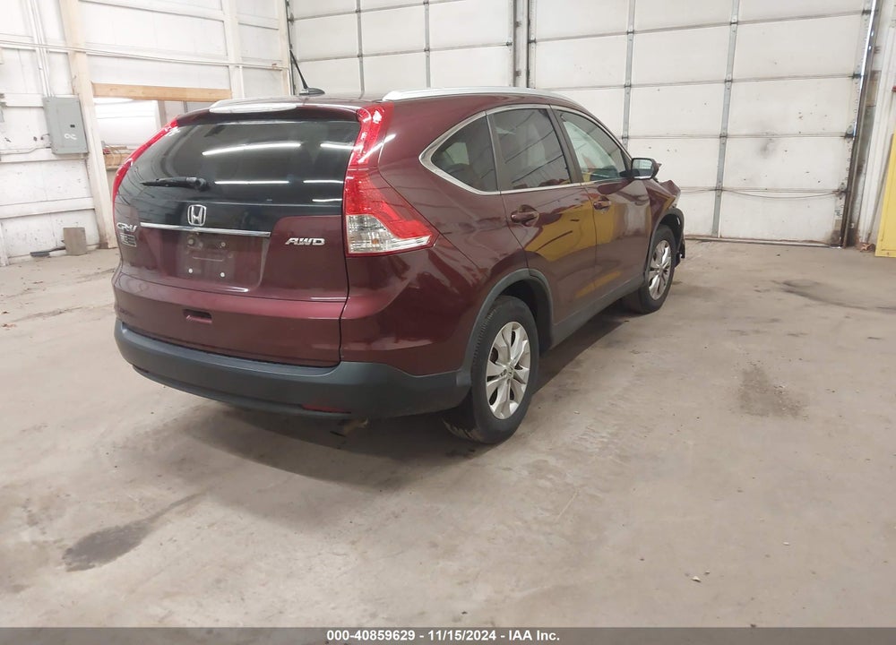 2014 HONDA CR-V EX-L VIN: 5J6RM4H70EL027056