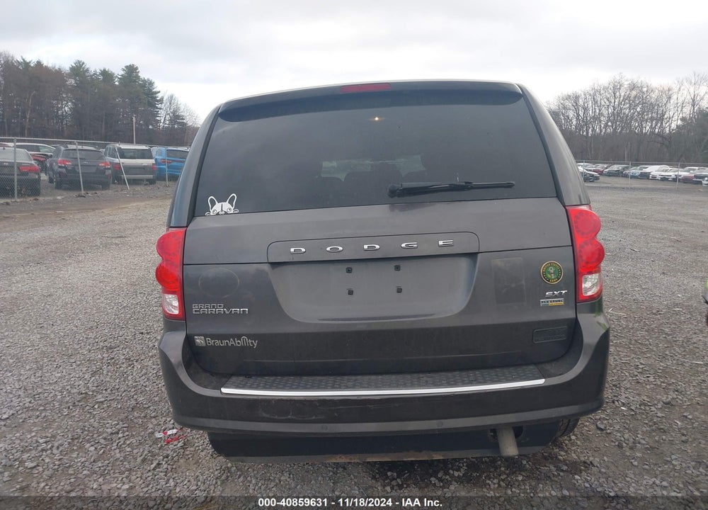 2016 DODGE GRAND CARAVAN VIN: 2C4RDGCG2GR273065