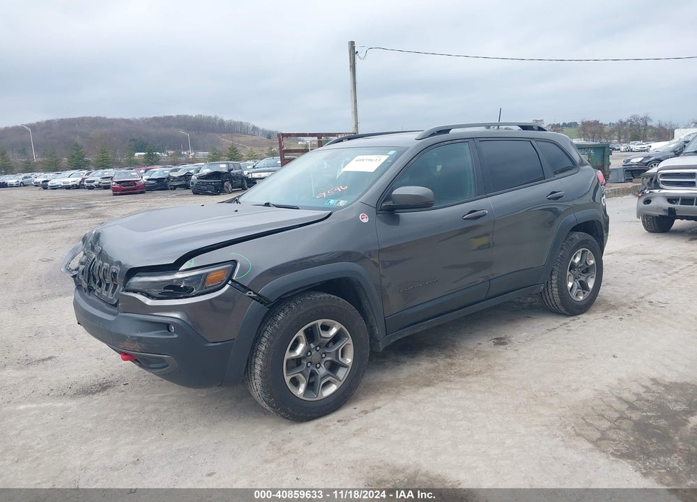 2019 JEEP CHEROKEE TRAILHAWK 4X4 VIN: 1C4PJMBX2KD229546