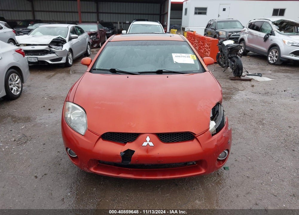 2007 MITSUBISHI ECLIPSE GT VIN: 4A3AK34T27E006364