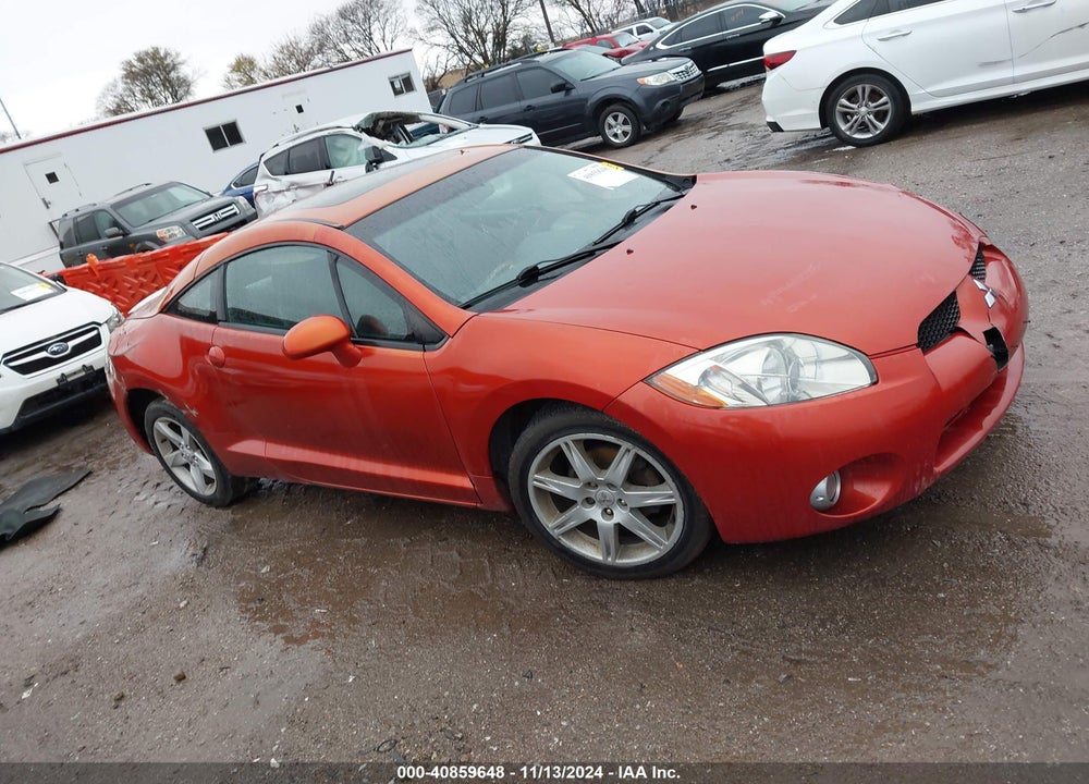 2007 MITSUBISHI ECLIPSE GT VIN: 4A3AK34T27E006364