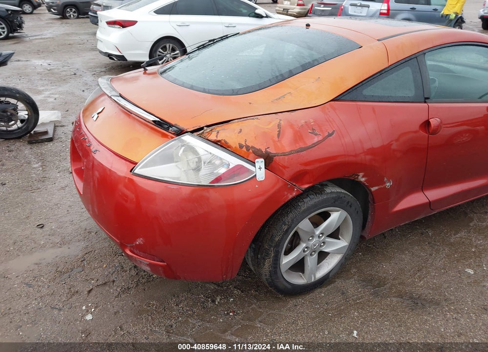 2007 MITSUBISHI ECLIPSE GT VIN: 4A3AK34T27E006364