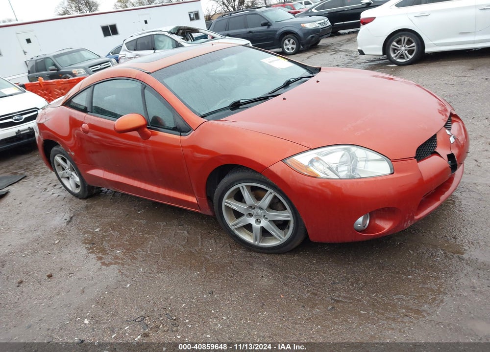 2007 MITSUBISHI ECLIPSE GT VIN: 4A3AK34T27E006364