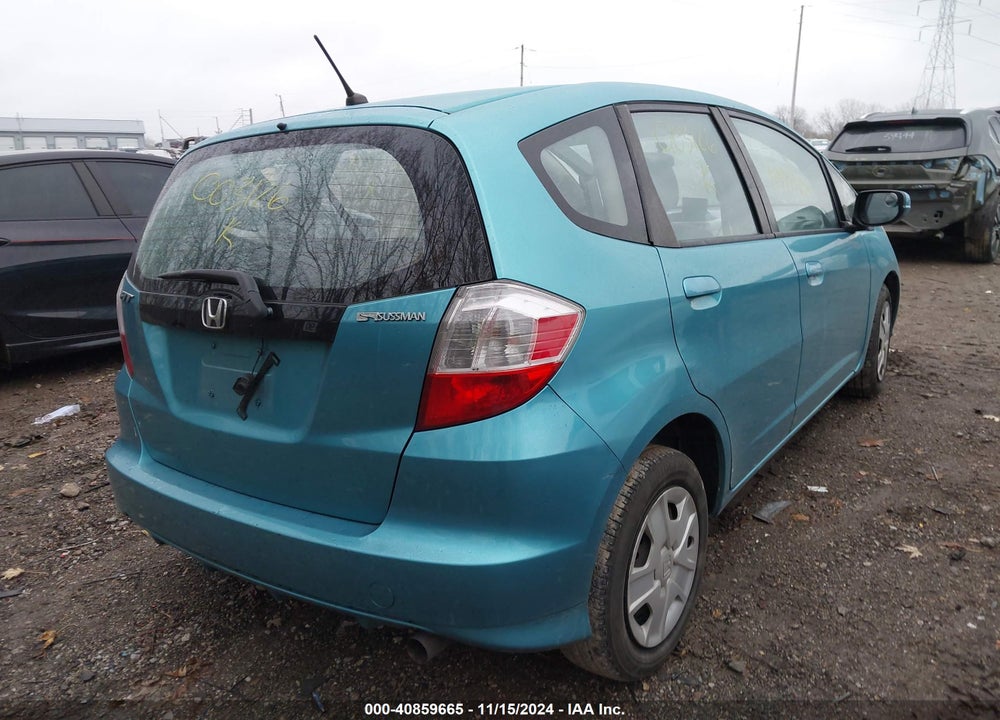 2012 HONDA FIT VIN: JHMGE8H34CC003126