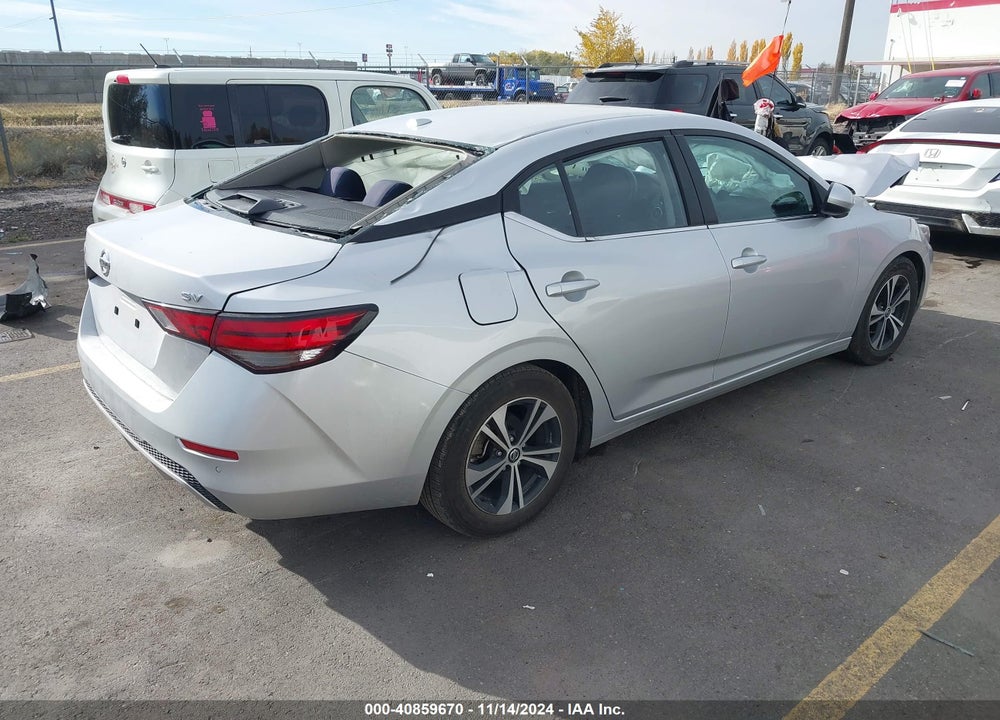 2021 NISSAN SENTRA VIN: 3N1AB8CV7MY216074