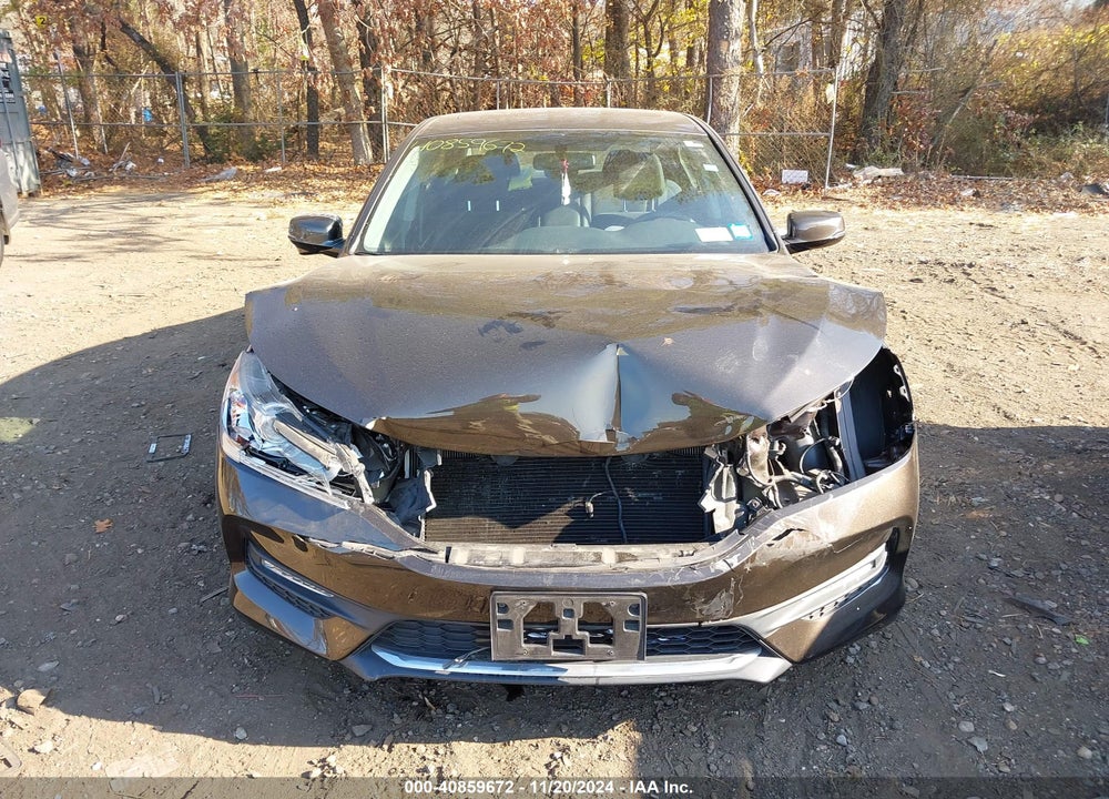 2016 HONDA ACCORD EX VIN: 1HGCR2F7XGA106805