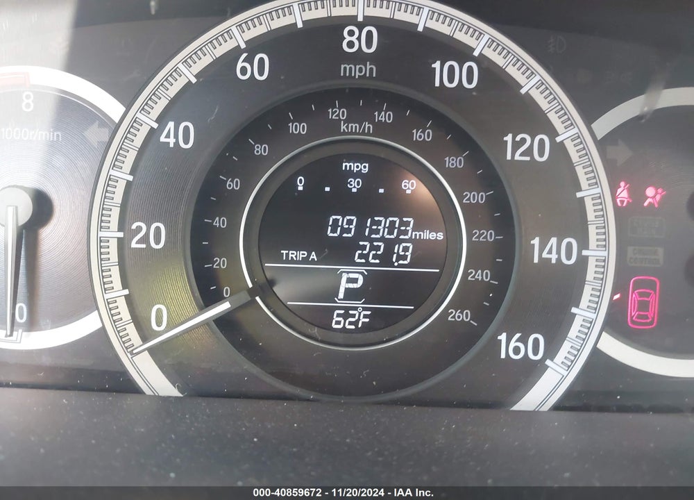 2016 HONDA ACCORD EX VIN: 1HGCR2F7XGA106805