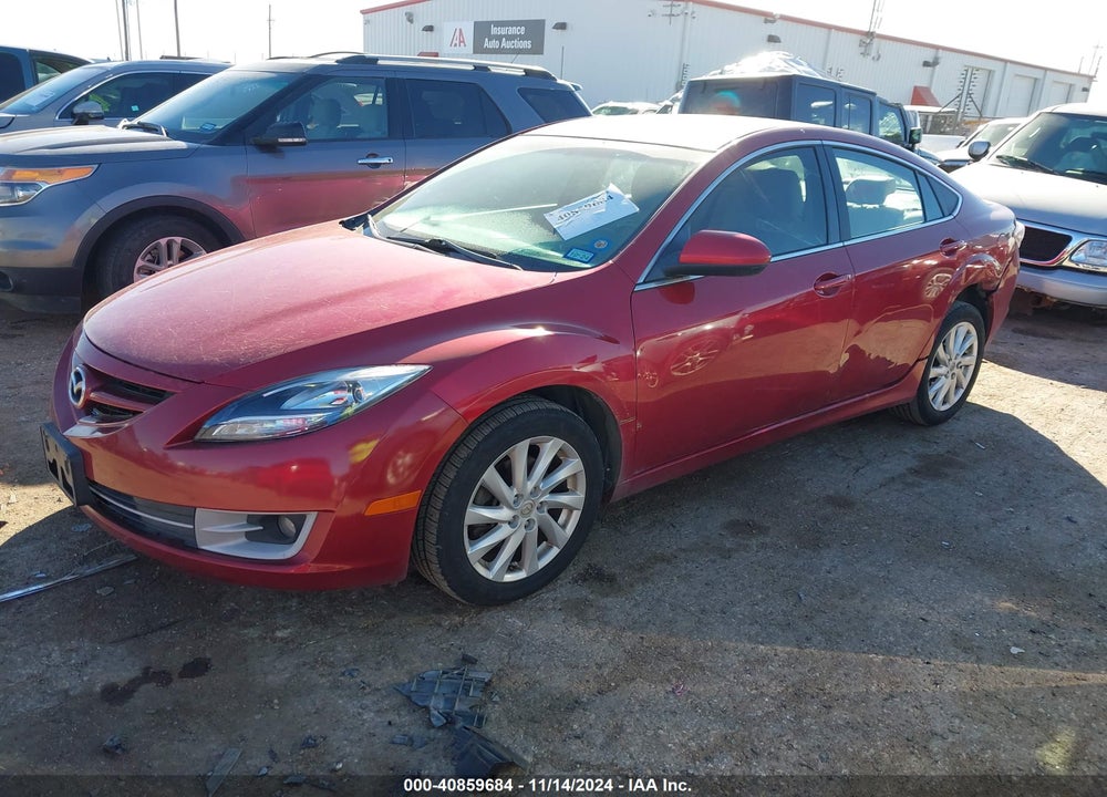 2012 MAZDA 6 I TOURING VIN: 1YVHZ8DH1C5M37904