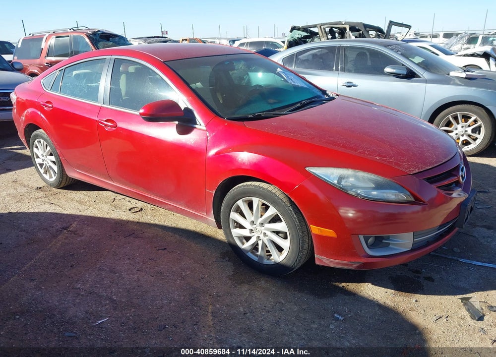 2012 MAZDA 6 I TOURING VIN: 1YVHZ8DH1C5M37904