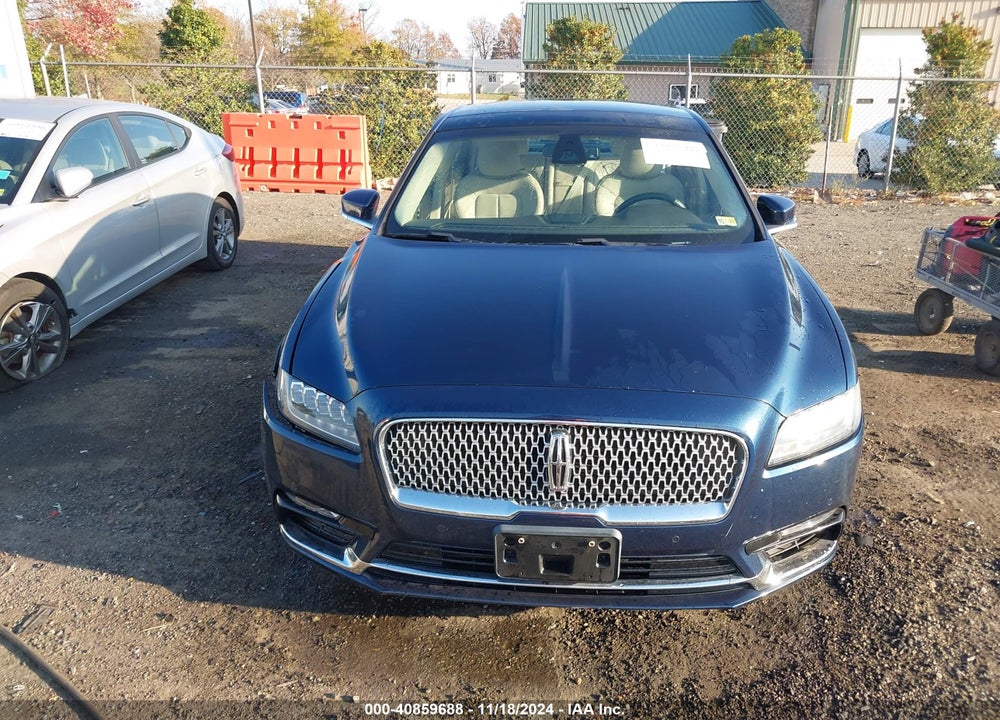 2017 LINCOLN CONTINENTAL RESERVE VIN: 1LN6L9NP6H5607526