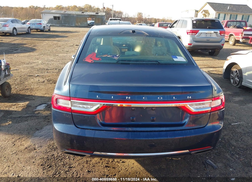 2017 LINCOLN CONTINENTAL RESERVE VIN: 1LN6L9NP6H5607526