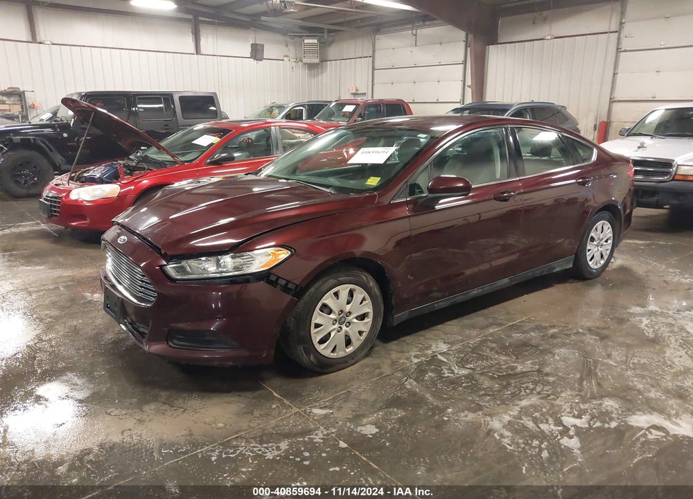 2013 FORD FUSION S VIN: 3FA6P0G78DR183846