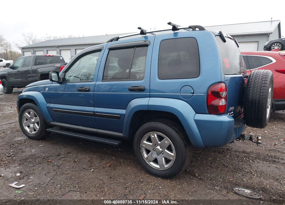 2006 JEEP LIBERTY LIMITED EDITION VIN: 1J8GL58K96W118622