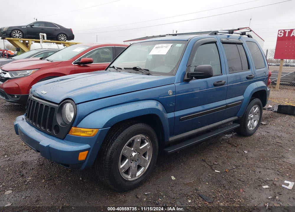 2006 JEEP LIBERTY LIMITED EDITION VIN: 1J8GL58K96W118622