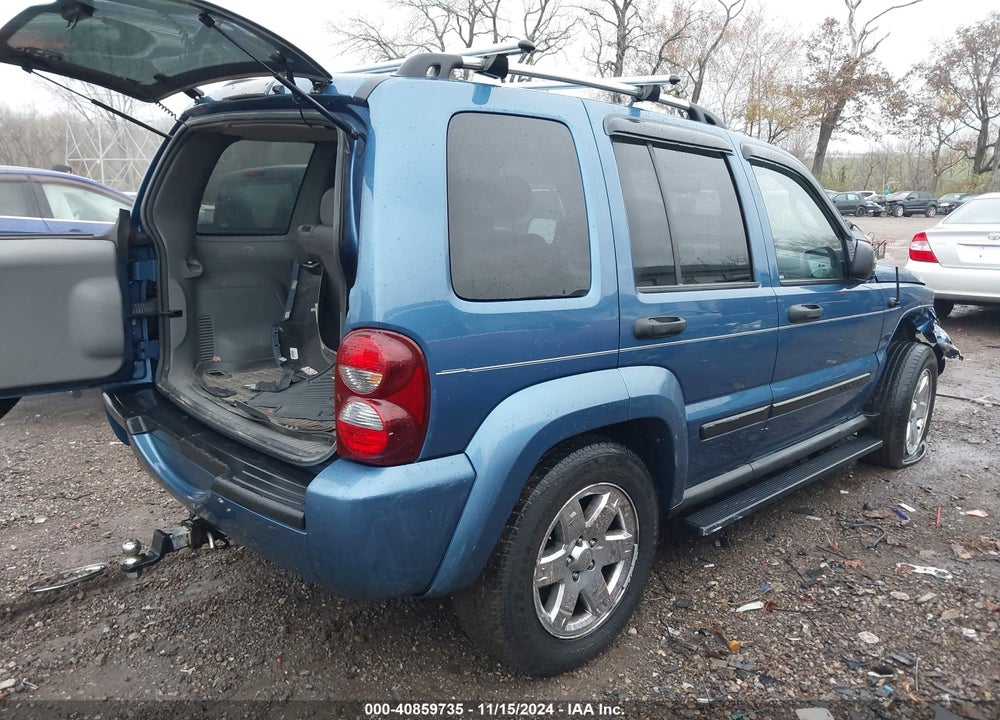 2006 JEEP LIBERTY LIMITED EDITION VIN: 1J8GL58K96W118622