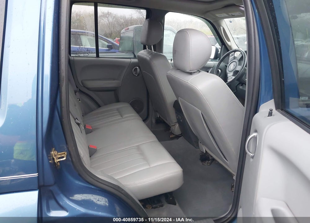 2006 JEEP LIBERTY LIMITED EDITION VIN: 1J8GL58K96W118622