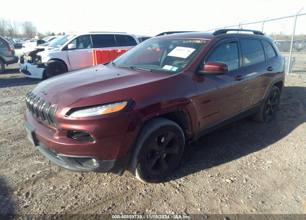 2018 CHEROKEE JEEP  LIMITED 4X4 VIN: 1C4PJMDX2JD619462