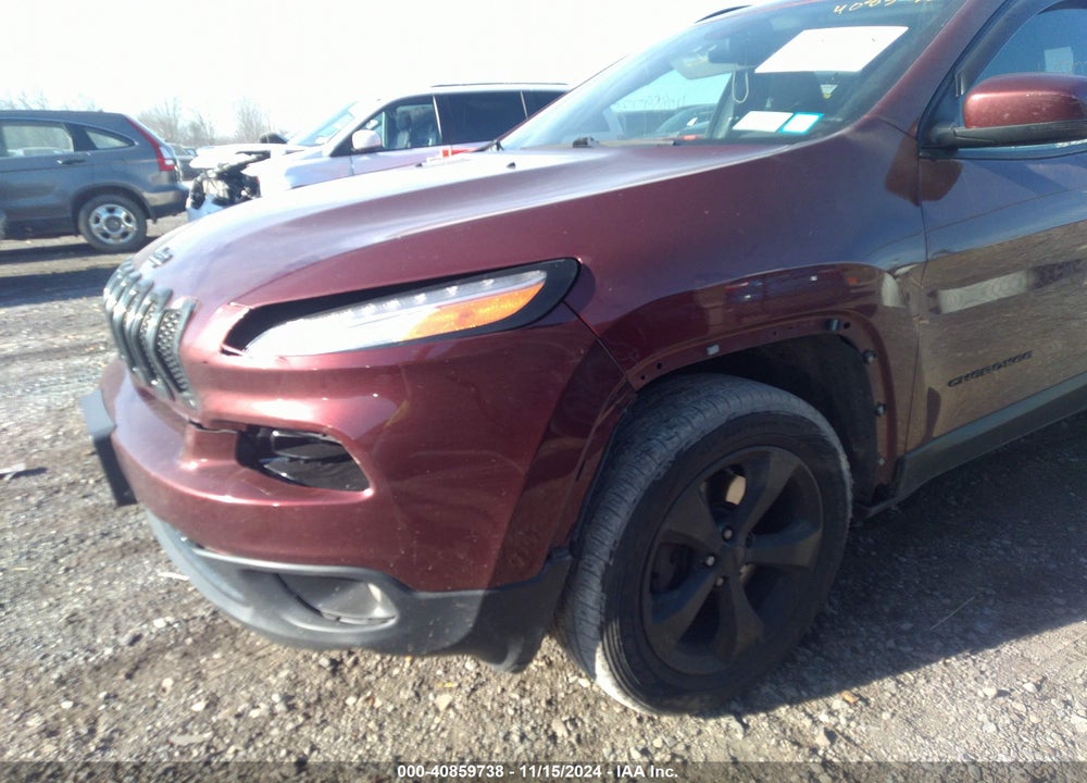 2018 CHEROKEE JEEP  LIMITED 4X4 VIN: 1C4PJMDX2JD619462