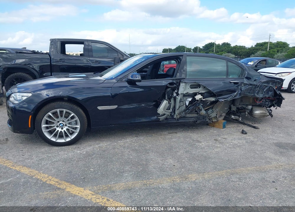 2015 BMW 750LI XDRIVE VIN: WBAYF8C58FD654492