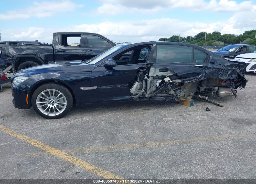 2015 BMW 750LI XDRIVE VIN: WBAYF8C58FD654492