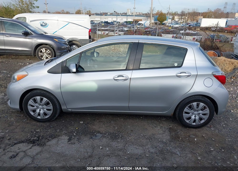 2014 TOYOTA YARIS LE (TMC/CBU PLANT) VIN: JTDKTUD39ED587794