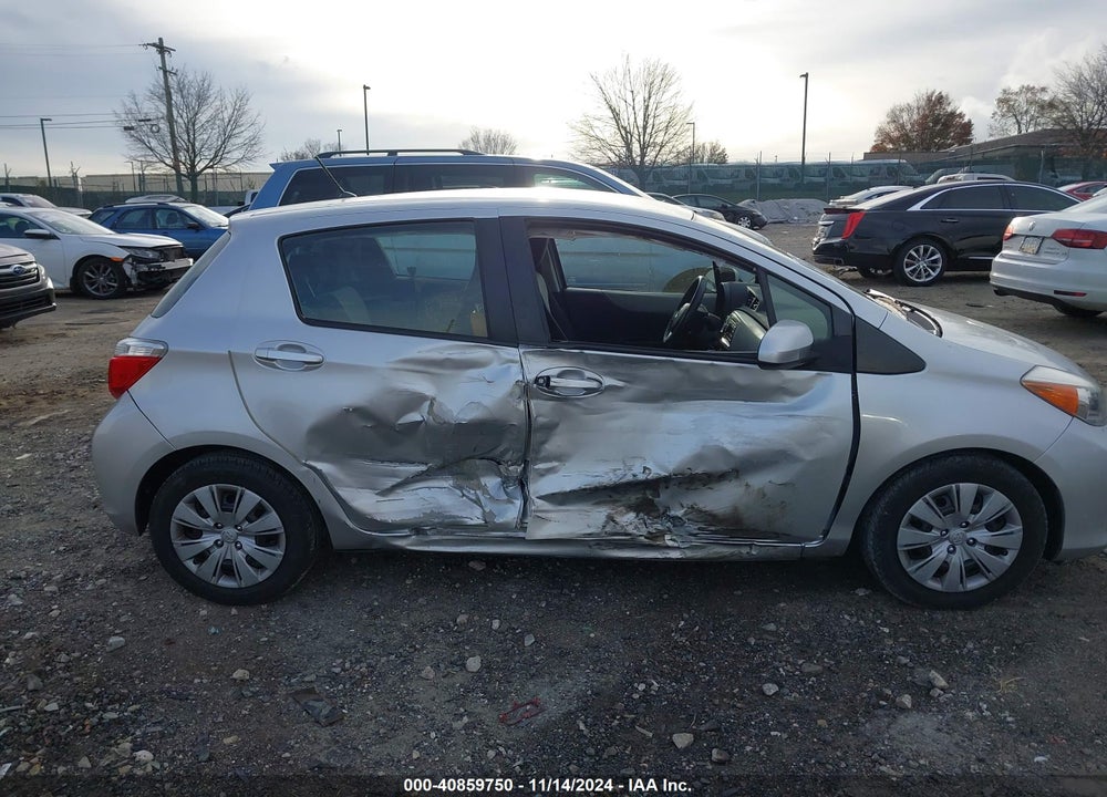 2014 TOYOTA YARIS LE (TMC/CBU PLANT) VIN: JTDKTUD39ED587794