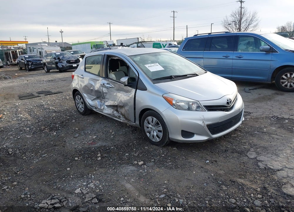 2014 TOYOTA YARIS LE (TMC/CBU PLANT) VIN: JTDKTUD39ED587794