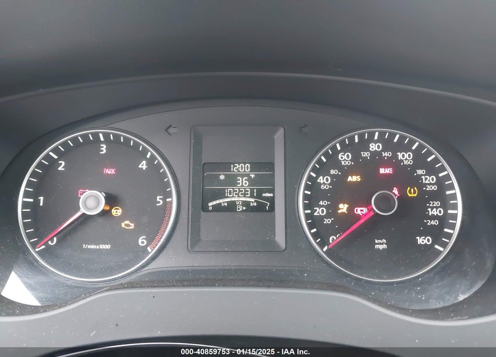 2012 VOLKSWAGEN JETTA 2.0L TDI VIN: 3VWLL7AJ0CM471472