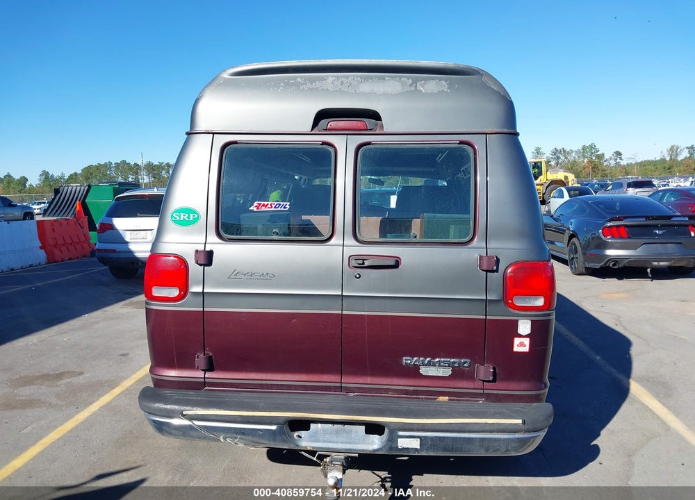1999 DODGE RAM VAN 1500 COMMERCIAL/CONVERSION VIN: 2B6HB11Z9XK549497