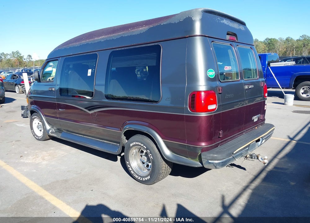 1999 DODGE RAM VAN 1500 COMMERCIAL/CONVERSION VIN: 2B6HB11Z9XK549497