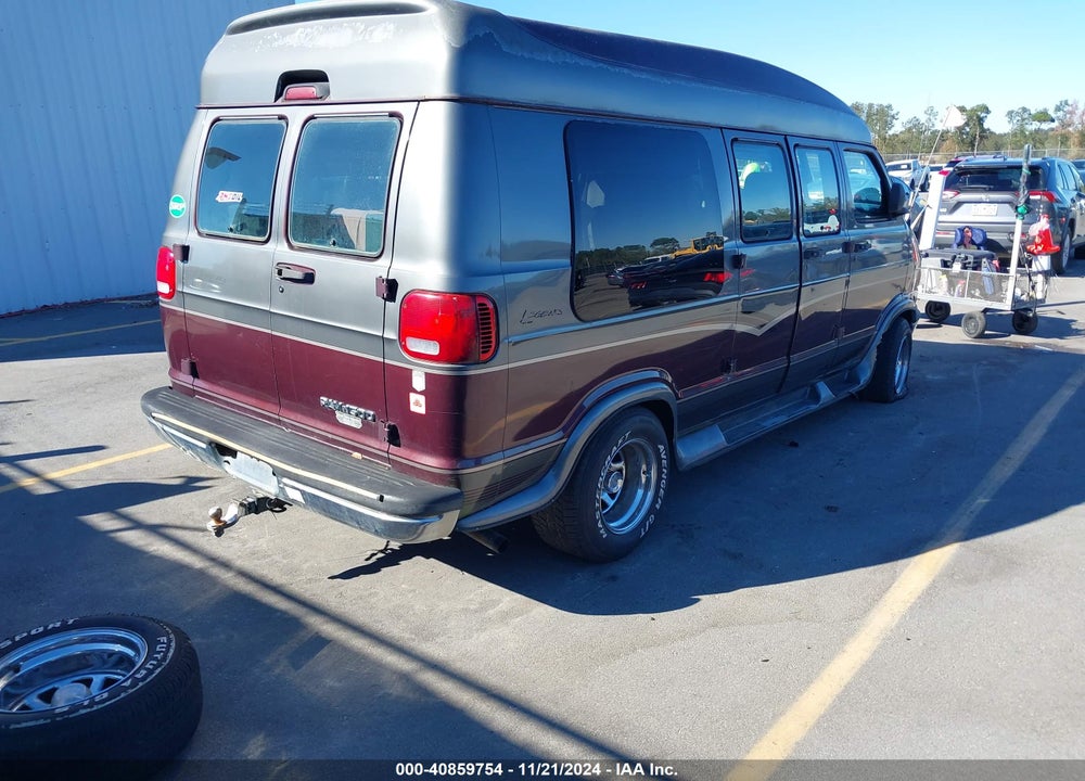 1999 DODGE RAM VAN 1500 COMMERCIAL/CONVERSION VIN: 2B6HB11Z9XK549497