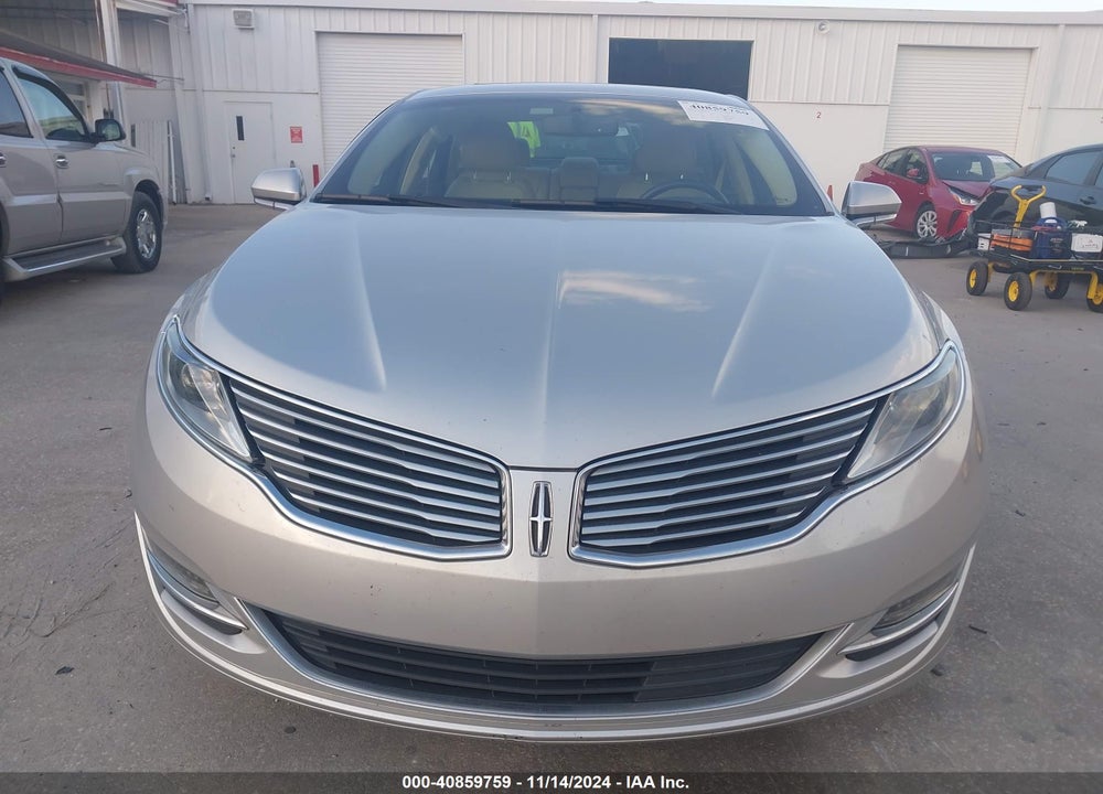 2016 LINCOLN MKZ VIN: 3LN6L2G96GR606197