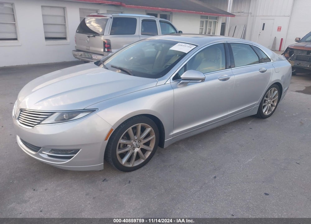 2016 LINCOLN MKZ VIN: 3LN6L2G96GR606197