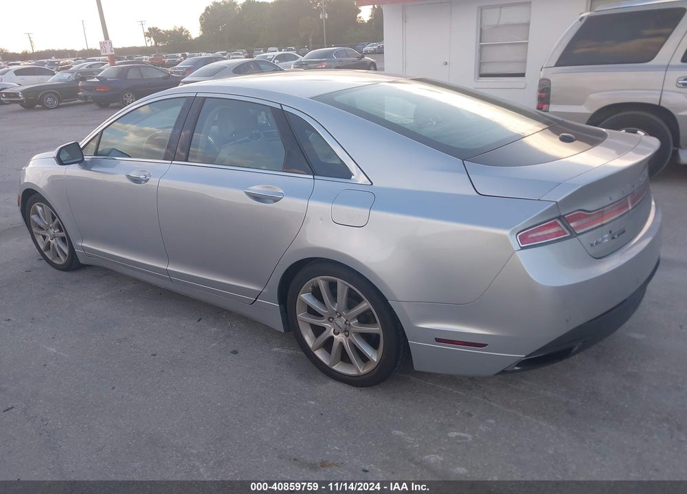 2016 LINCOLN MKZ VIN: 3LN6L2G96GR606197