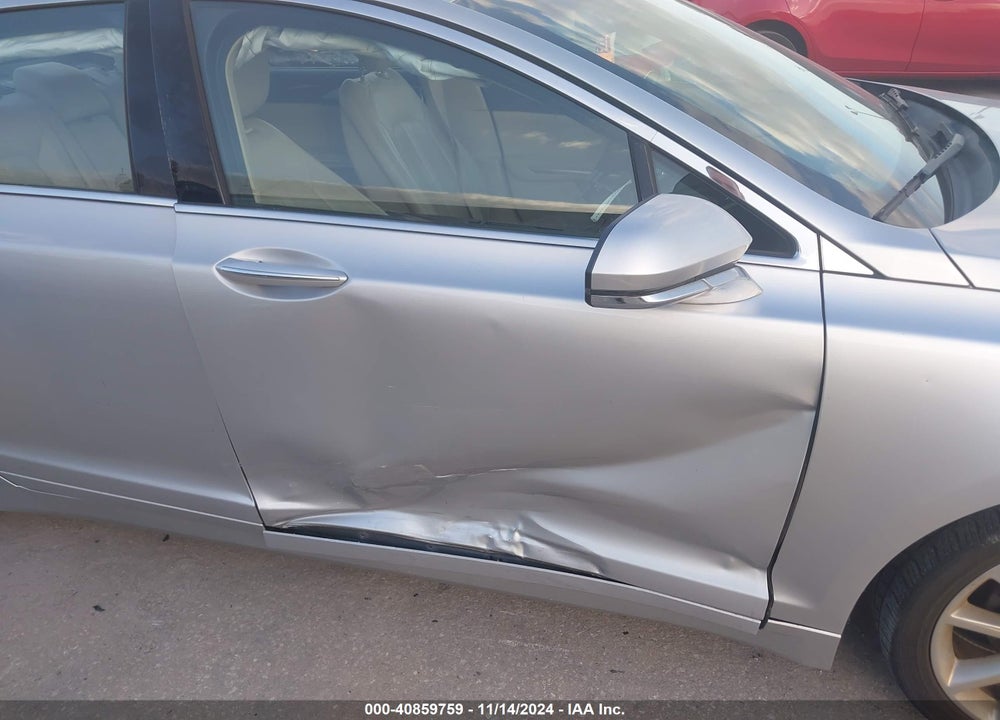 2016 LINCOLN MKZ VIN: 3LN6L2G96GR606197