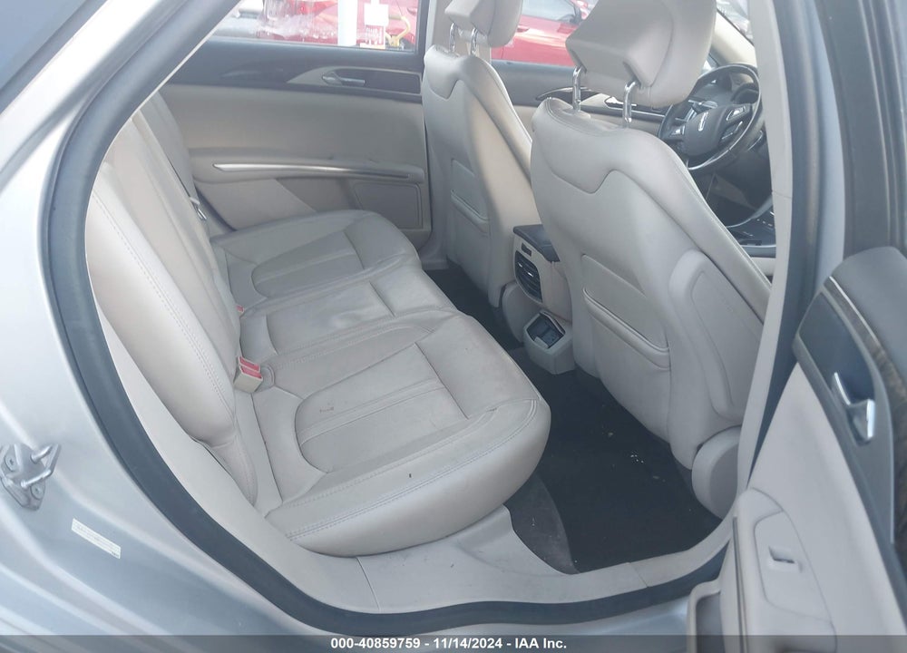 2016 LINCOLN MKZ VIN: 3LN6L2G96GR606197