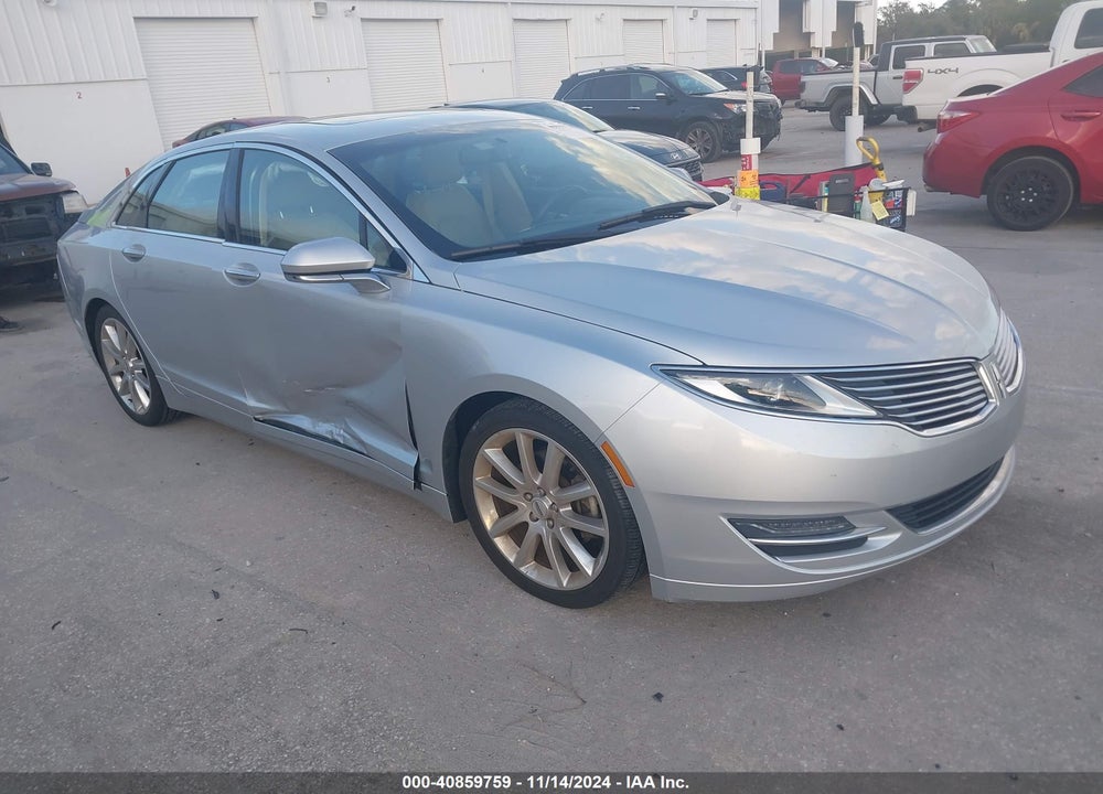 2016 LINCOLN MKZ VIN: 3LN6L2G96GR606197