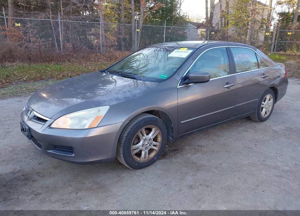 2007 HONDA ACCORD 2.4 EX VIN: 1HGCM56787A004063