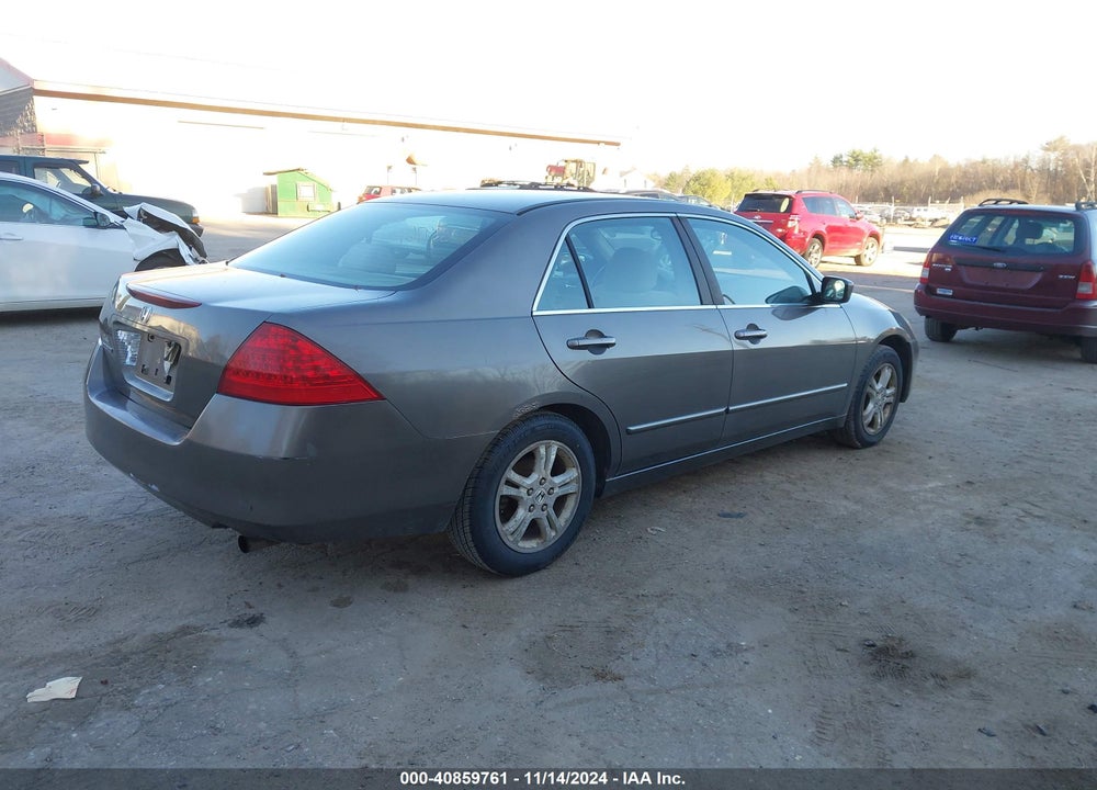 2007 HONDA ACCORD 2.4 EX VIN: 1HGCM56787A004063