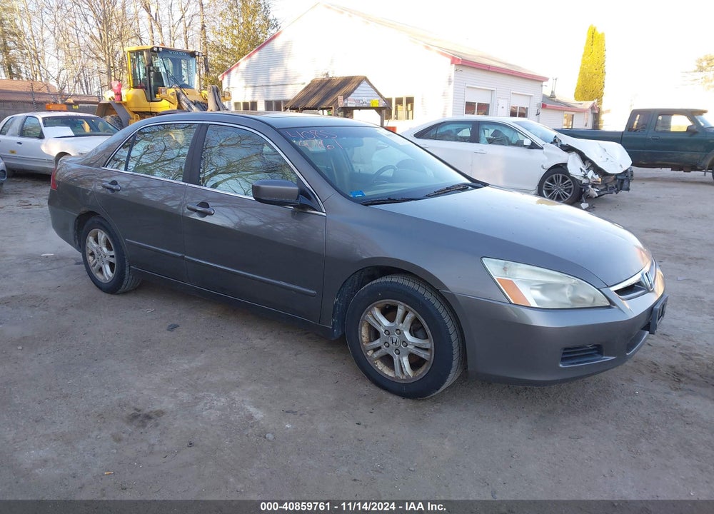 2007 HONDA ACCORD 2.4 EX VIN: 1HGCM56787A004063