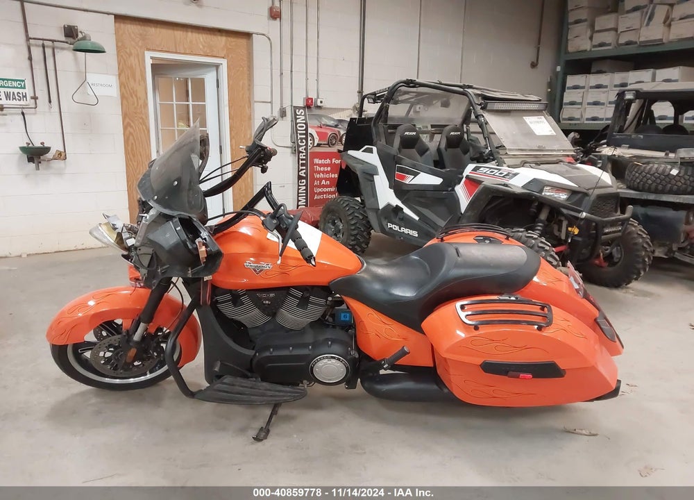 2013 VICTORY MOTORCYCLES CROSS COUNTRY VIN: 5VPDW36N5D3023591