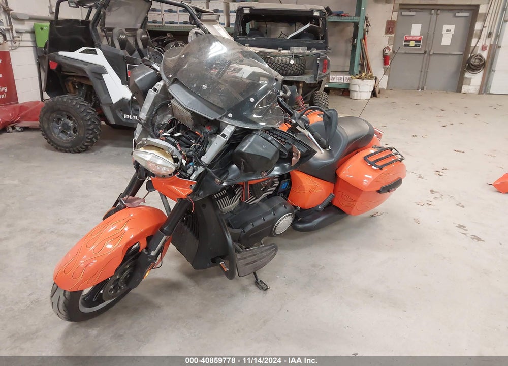 2013 VICTORY MOTORCYCLES CROSS COUNTRY VIN: 5VPDW36N5D3023591