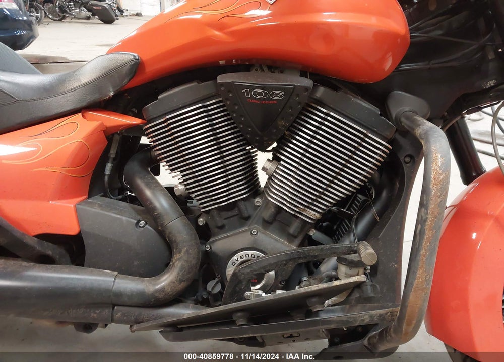 2013 VICTORY MOTORCYCLES CROSS COUNTRY VIN: 5VPDW36N5D3023591